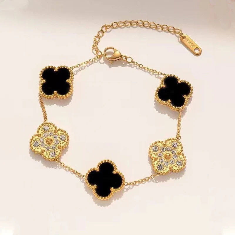 Stainless Steel Gold-Plated Bracelet