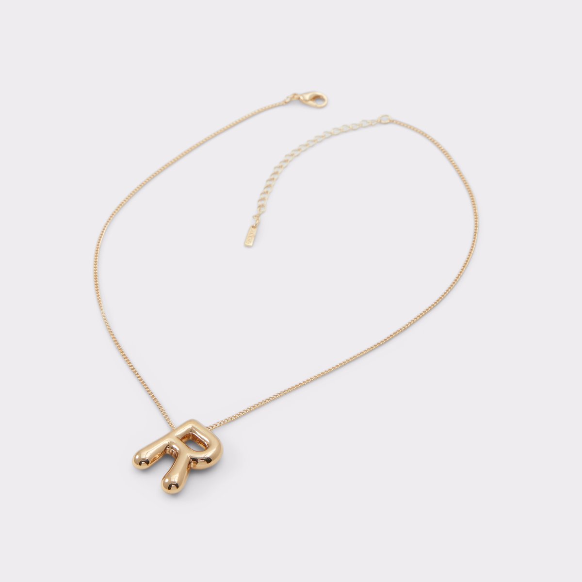 Anti Tarnish Gold Plated Necklace Letter R