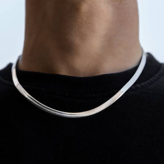 Silver Snake Chain(Unisex)