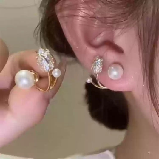 Rose Tail Earrings