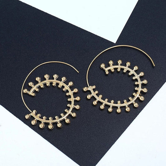 Spiral Trendy Earrings